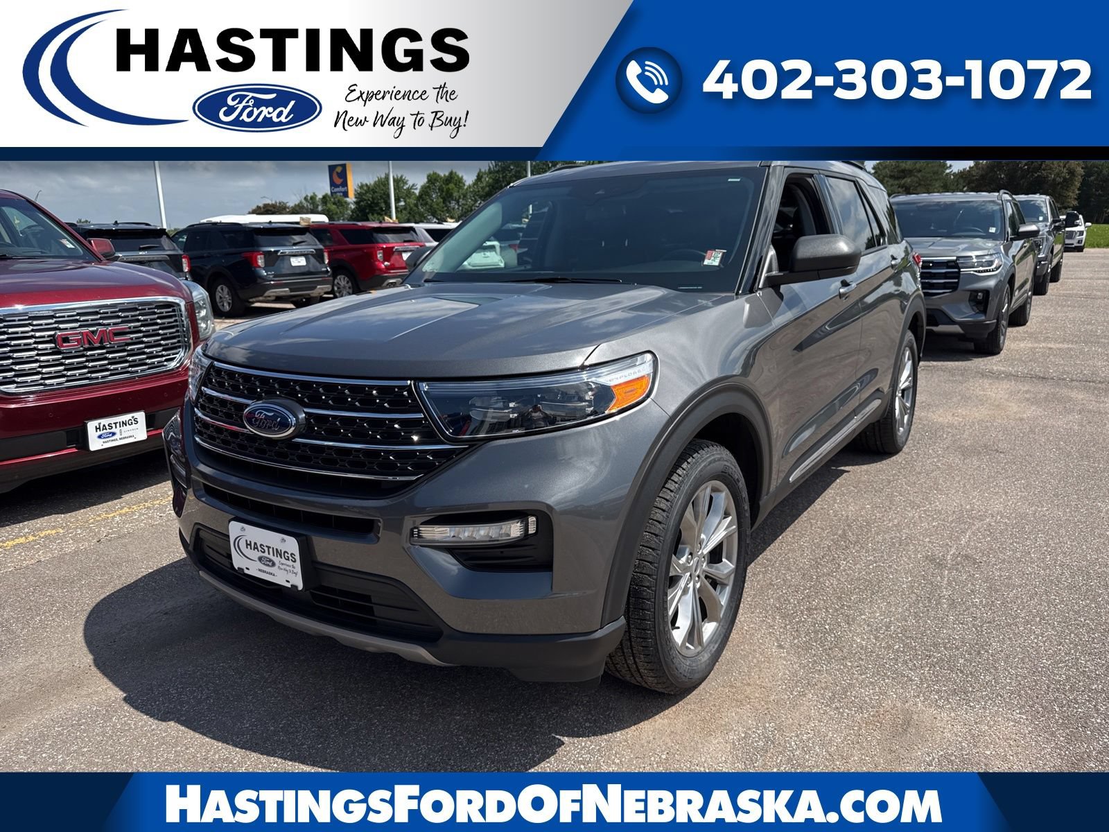 Certified 2023 Ford Explorer XLT w/ Equipment Group 202A