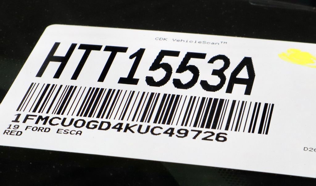 Certified 2019 Ford Escape SE FWD image 37