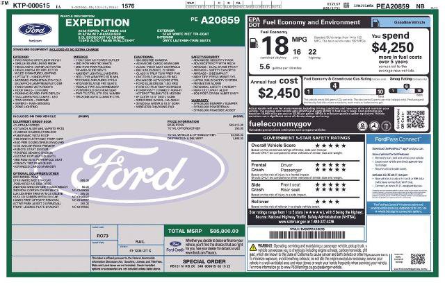 Certified 2023 Ford Expedition Platinum AWD/4WD image 25
