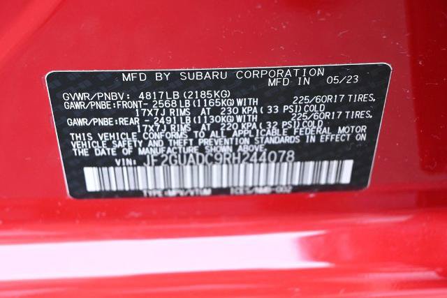 Used 2024 Subaru Crosstrek 2.0i Premium w/ Popular Package #4 AWD/4WD image 37