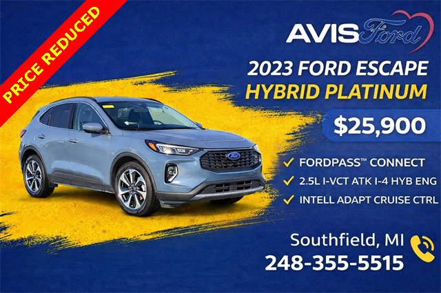 Certified 2023 Ford Escape Platinum image 1