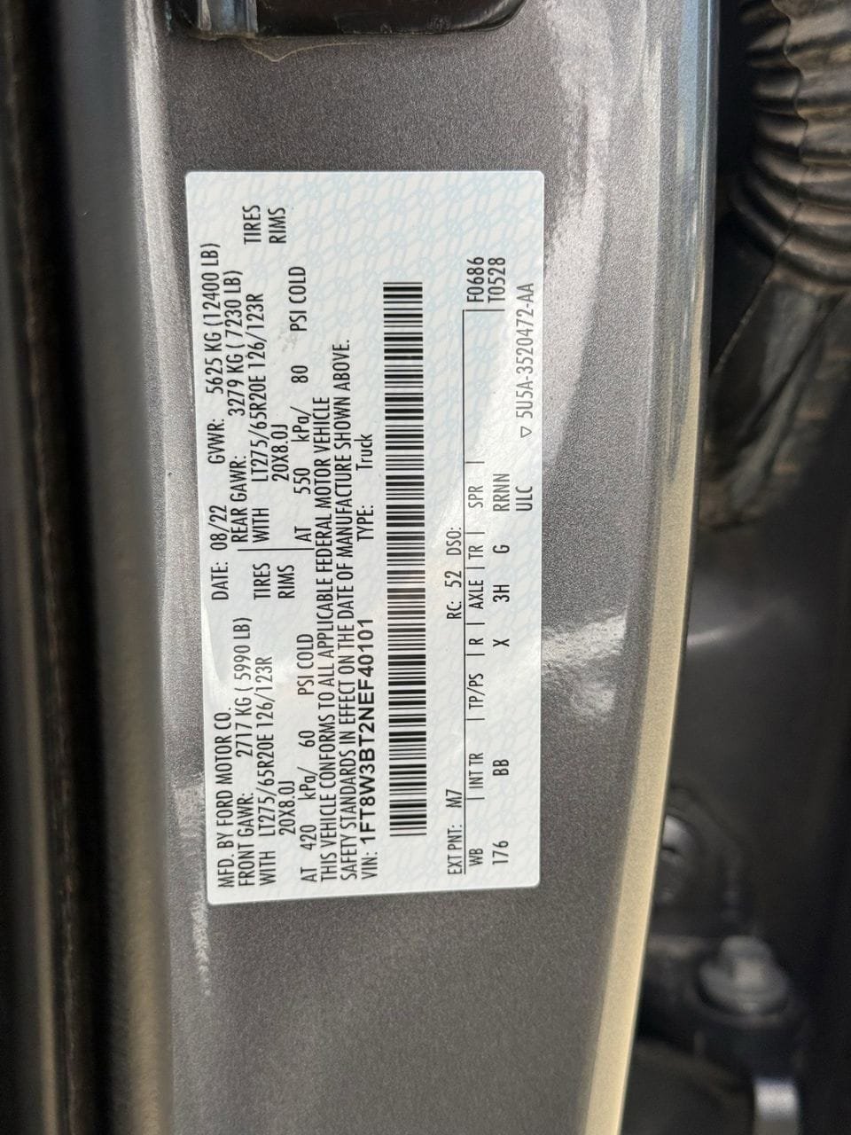 Certified 2022 Ford F350 Platinum AWD/4WD image 30
