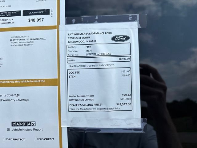 Certified 2023 Ford F150 XLT w/ Equipment Group 302A High AWD/4WD image 2