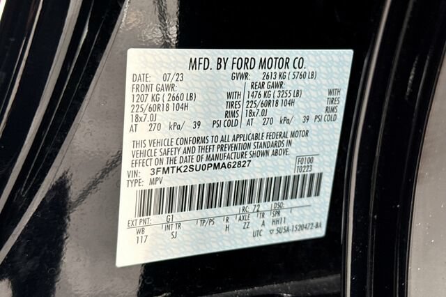 Certified 2023 Ford Mustang Mach-E California Route 1 AWD/4WD image 29