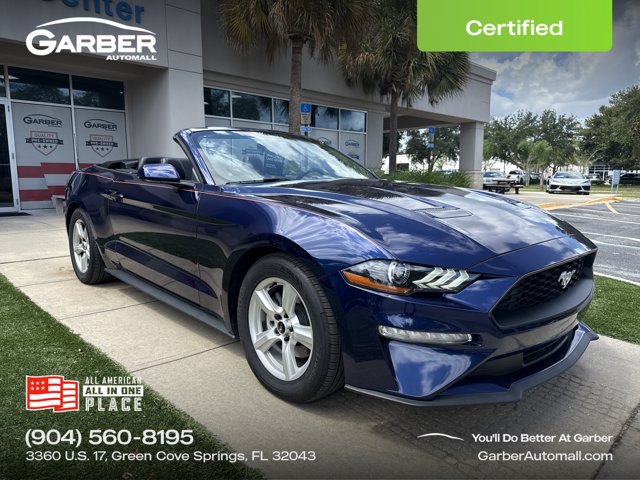 Certified 2019 Ford Mustang Convertible