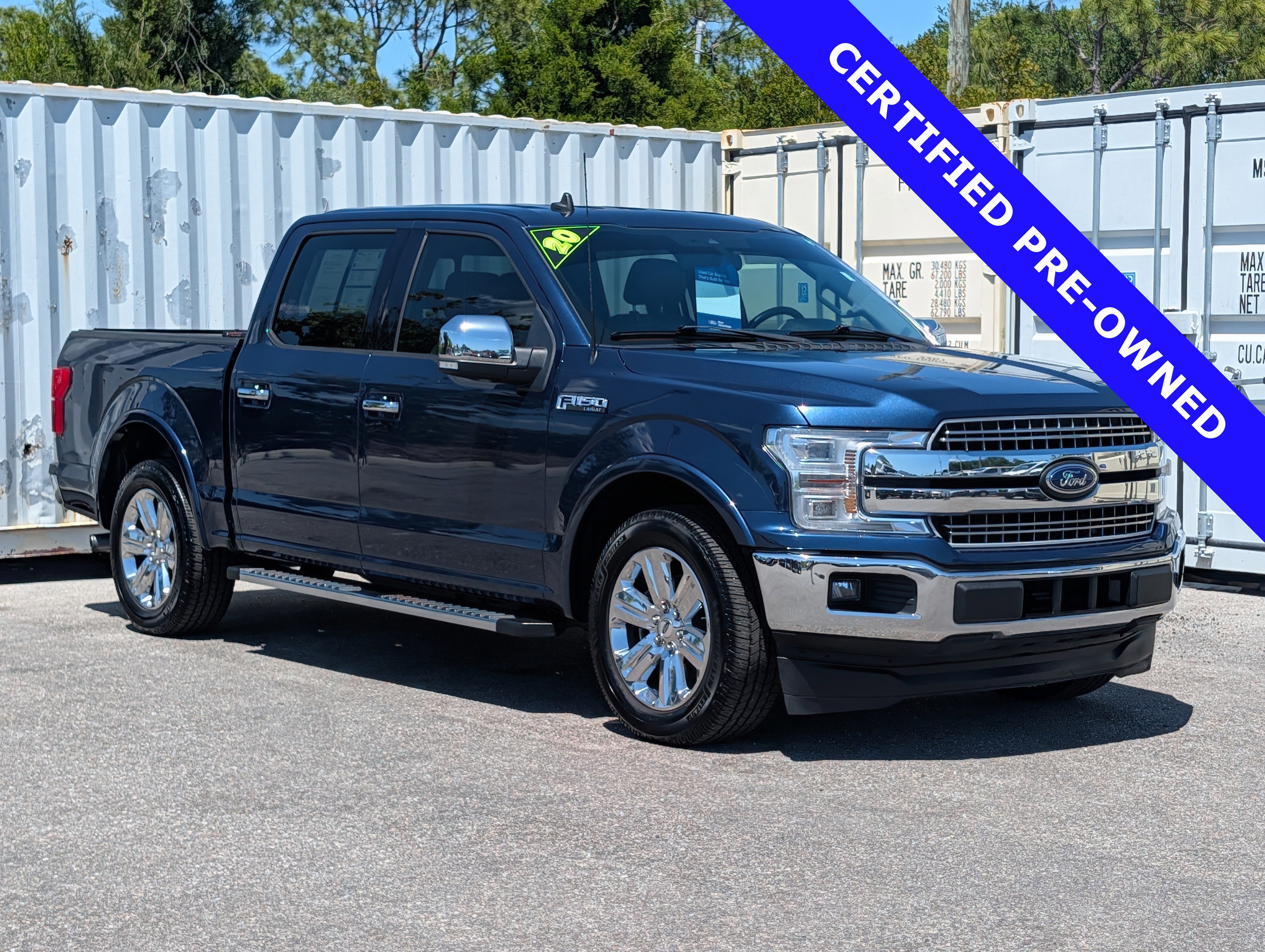 Certified 2020 Ford F150 Lariat w/ Equipment Group 502A Luxury RWD image 8