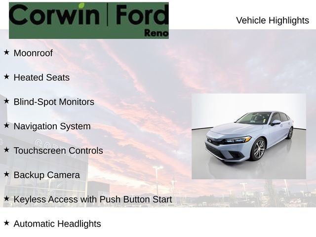 Used 2024 Honda Civic Touring image 2