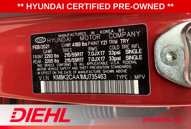 Used 2021 Hyundai Kona SEL AWD/4WD image 18