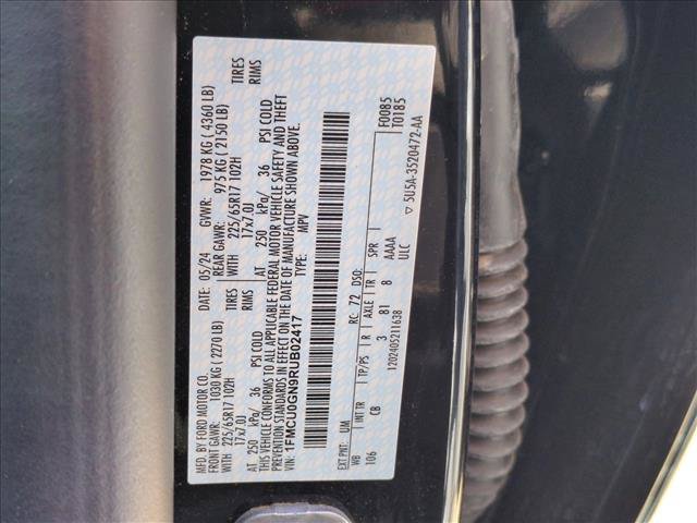 Certified 2024 Ford Escape Active FWD image 23