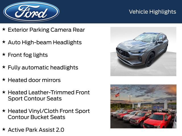 Certified 2024 Ford Escape ST-Line Elite w/ Premium Technology Package image 13