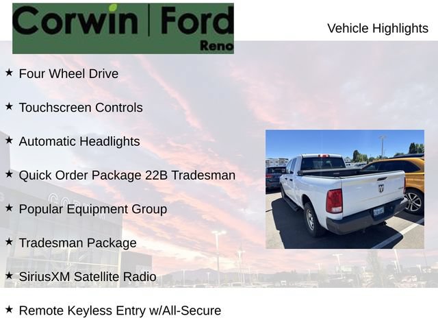 Used 2017 RAM 1500 Tradesman w/ Popular Equipment Group AWD/4WD image 7