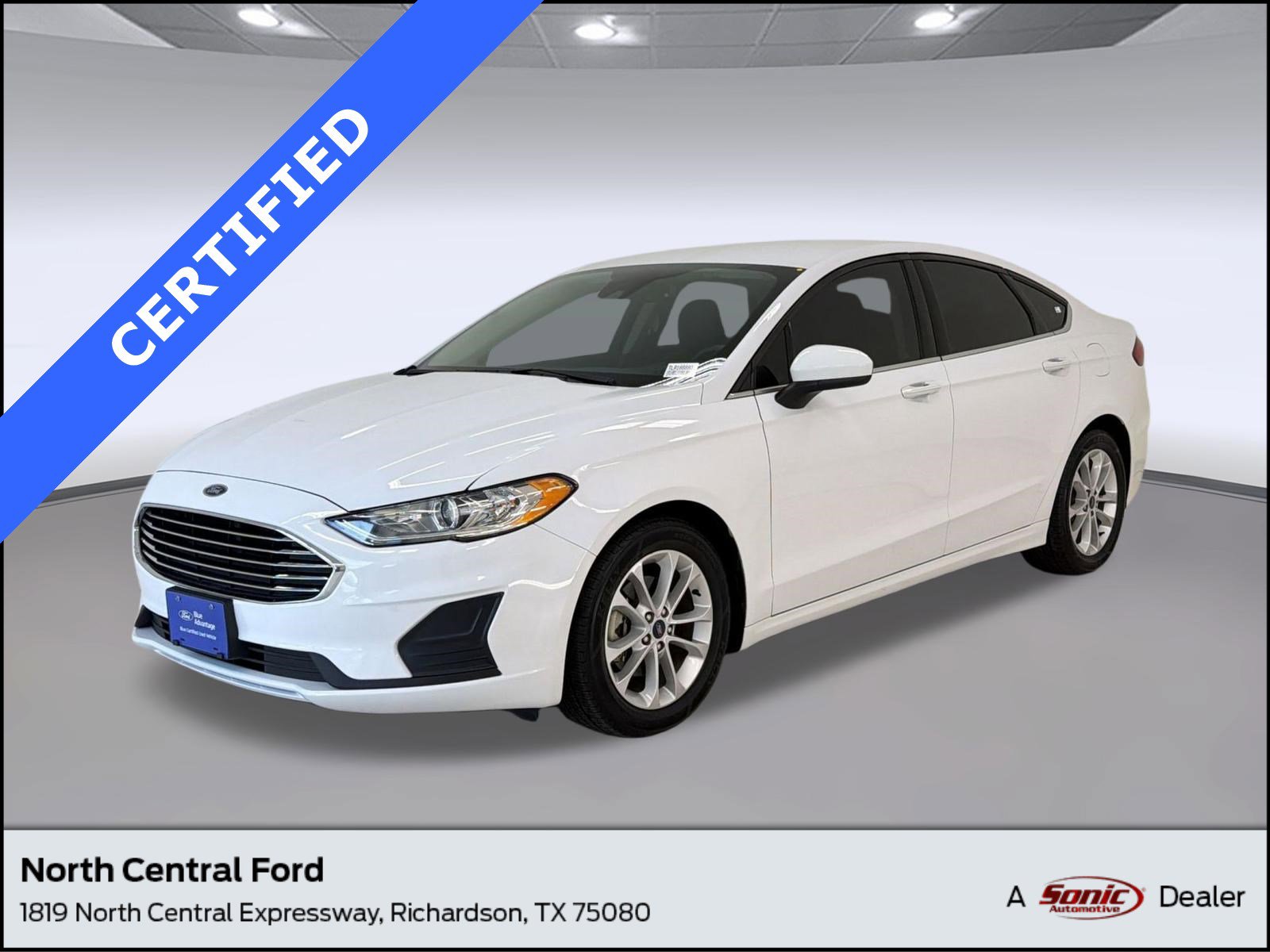 Certified 2020 Ford Fusion SE