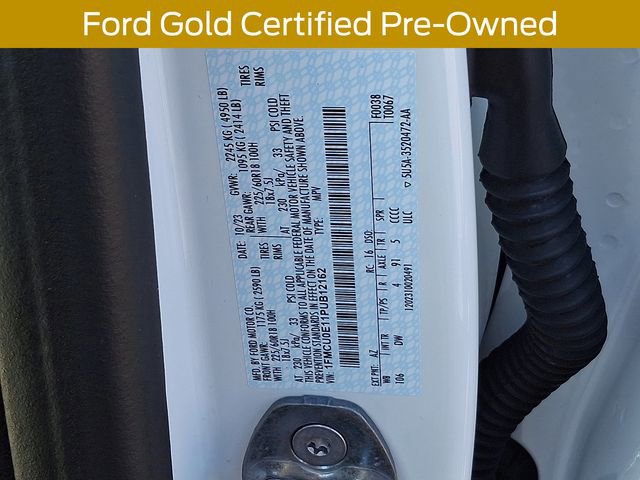 Certified 2023 Ford Escape SE w/ PHEV Premium Package FWD image 32