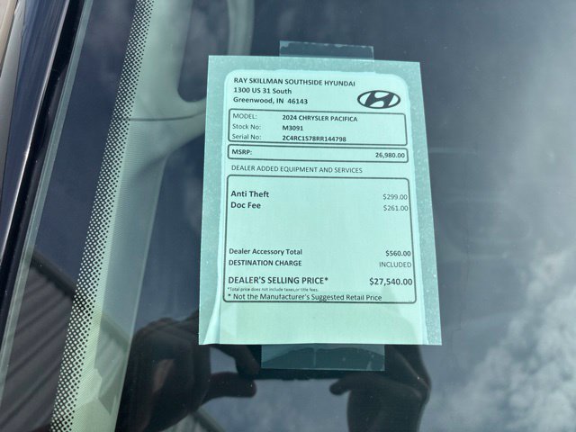 Used 2024 Chrysler Pacifica Limited FWD image 2