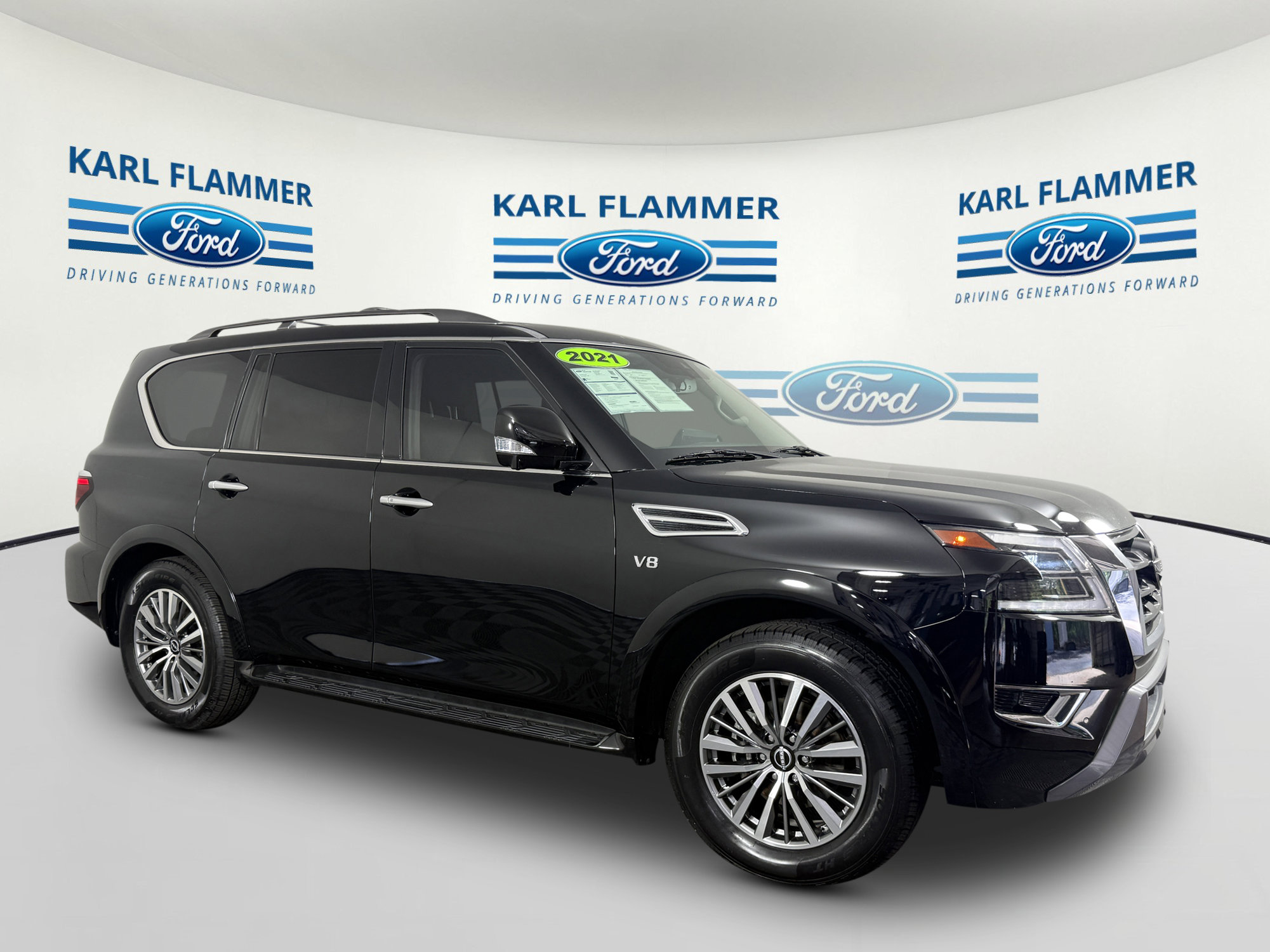 Used 2021 Nissan Armada SL w/ Captain's Chairs Package