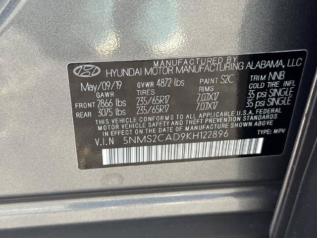 Used 2019 Hyundai Santa Fe SE AWD/4WD image 16