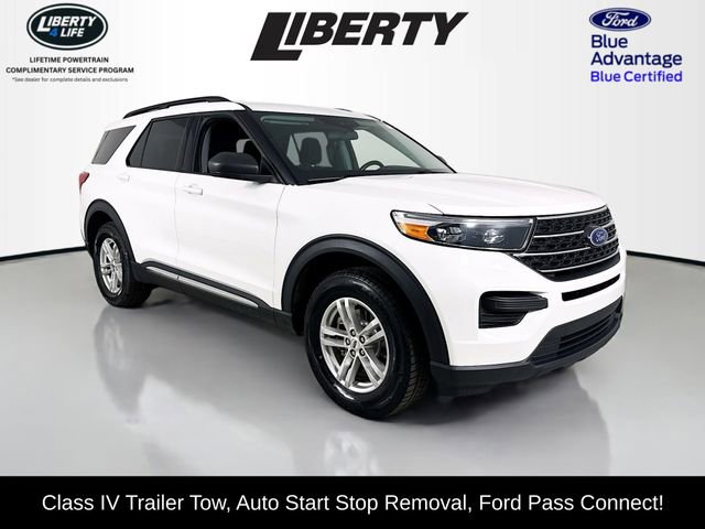 Certified 2022 Ford Explorer XLT w/ Class IV Trailer Tow Package image 1