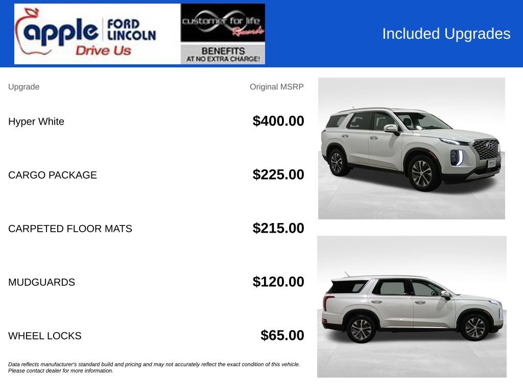 Used 2021 Hyundai Palisade SEL w/ Cargo Package AWD/4WD image 4