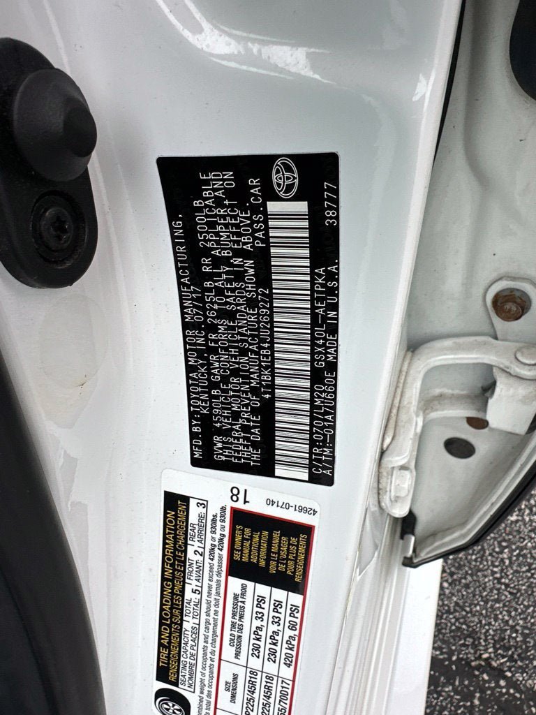 Used 2018 Toyota Avalon Limited w/ Carpet Mat Package FWD image 14