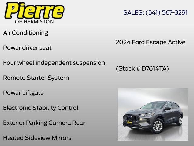 Certified 2024 Ford Escape Active AWD/4WD image 13