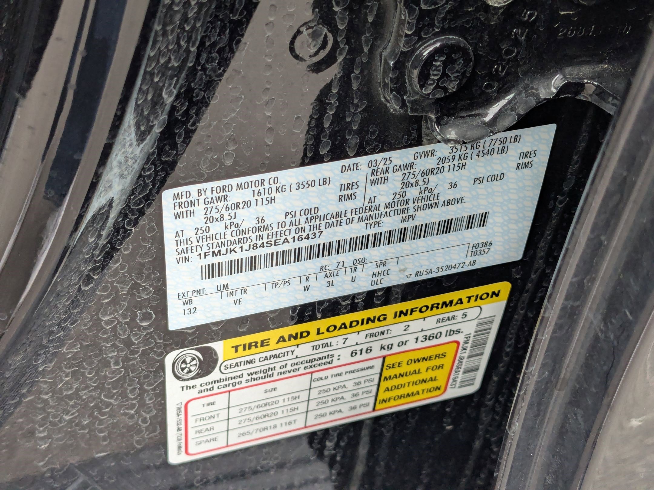 Certified 2025 Ford Expedition Max Active AWD/4WD image 37