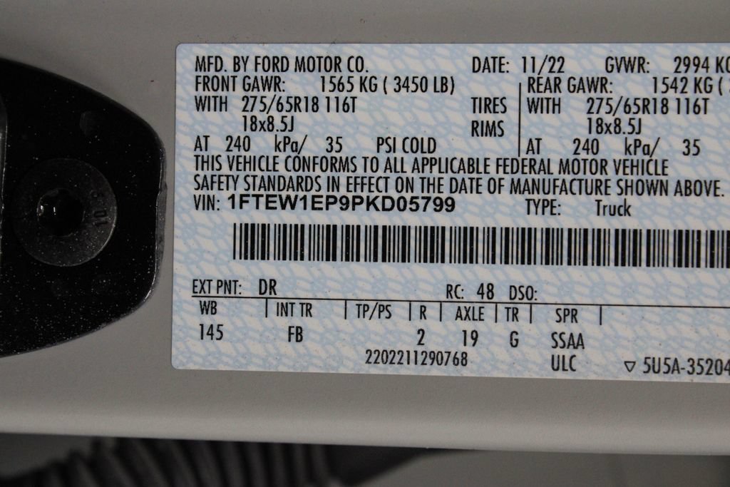 Certified 2023 Ford F150 XLT w/ Equipment Group 302A High AWD/4WD image 36