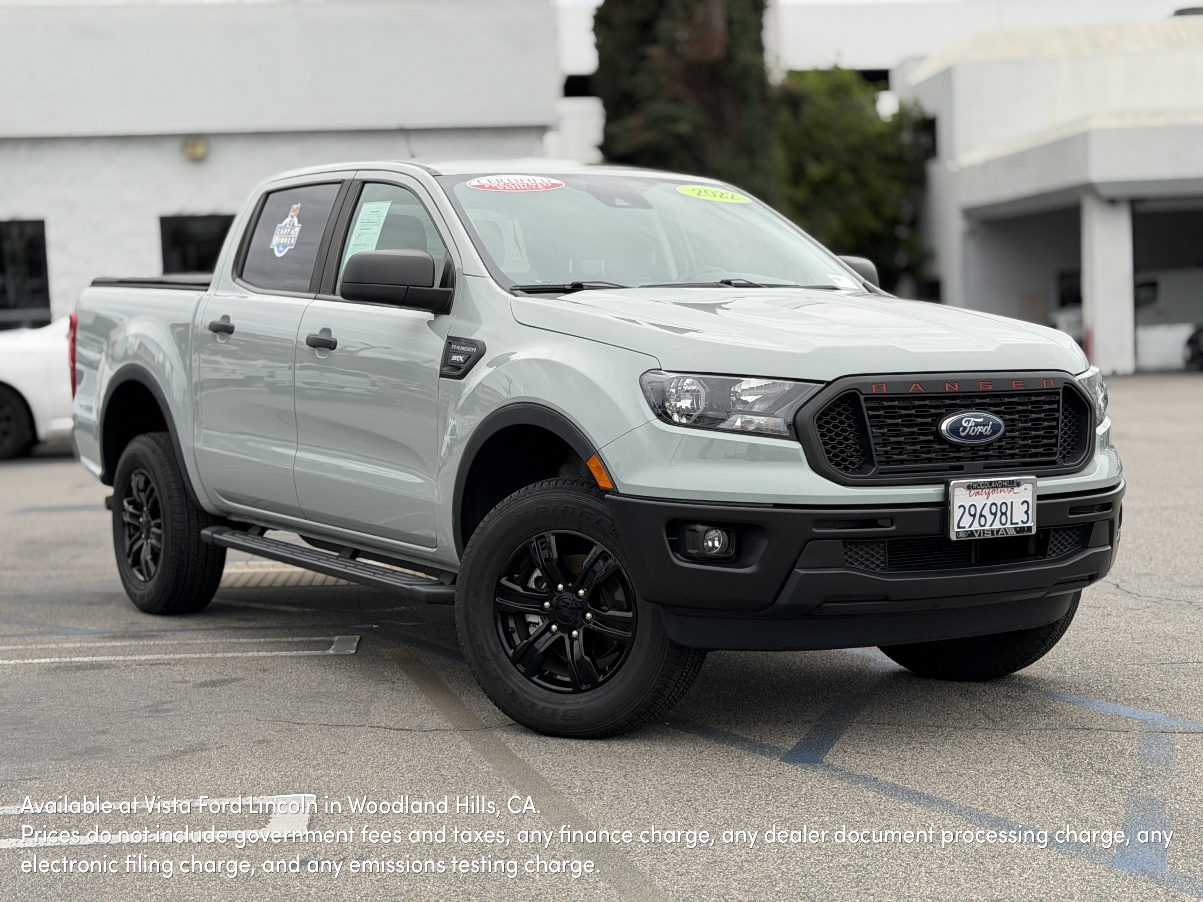 Certified 2022 Ford Ranger XL w/ Equipment Group 101A High image 7