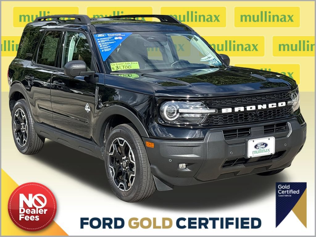 Certified 2025 Ford Bronco Sport Outer Banks w/ Outer Banks Tech Package+