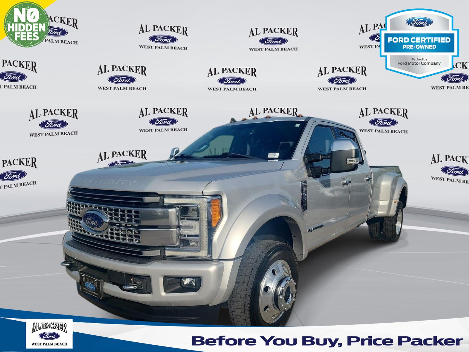 Certified 2019 Ford F450 Platinum w/ Platinum Ultimate Package