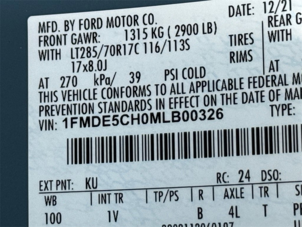 Certified 2021 Ford Bronco Badlands image 28