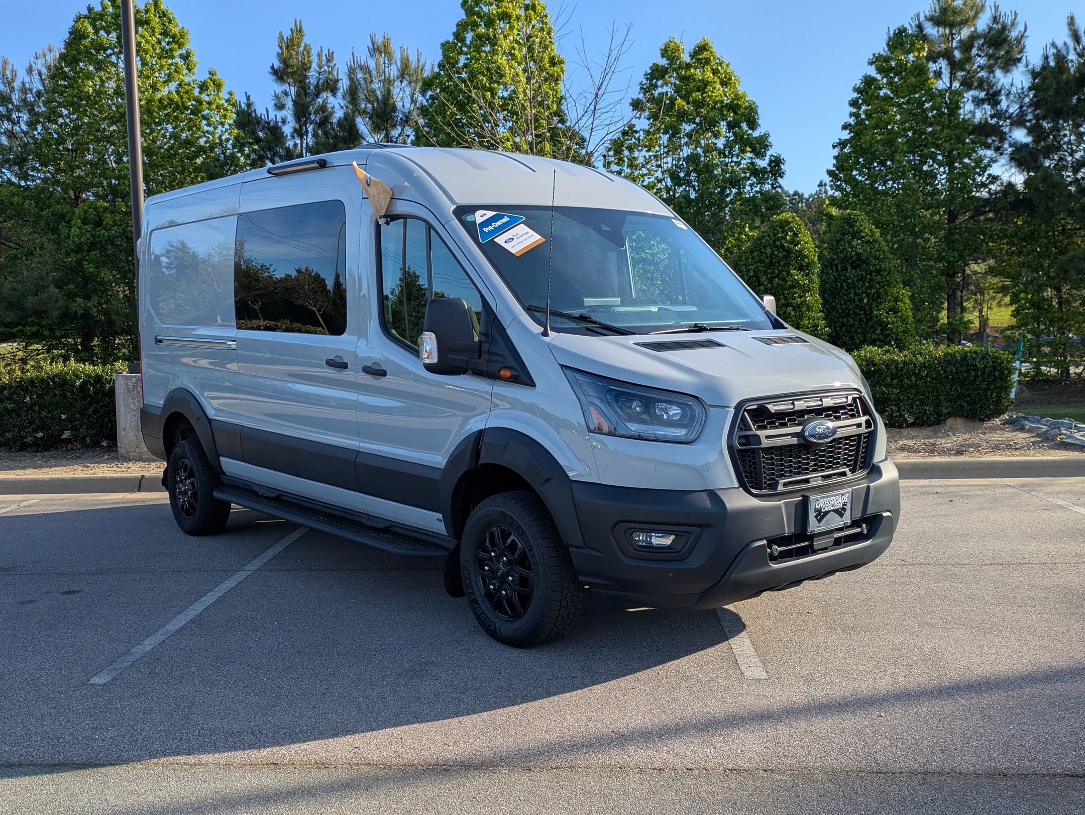 Certified 2023 Ford Transit 350 Medium Roof AWD w/ Transit Trail Package image 2