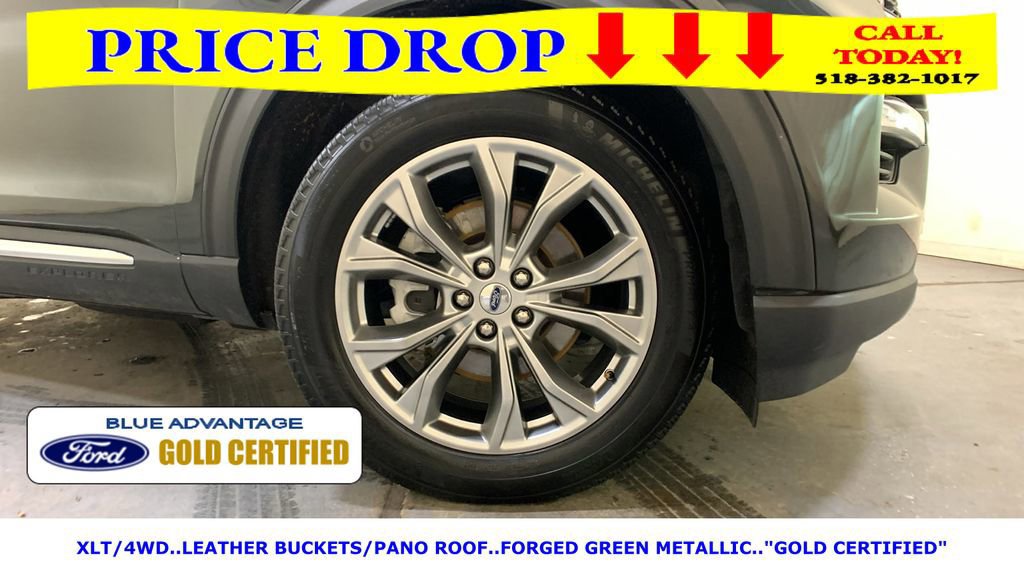 Certified 2022 Ford Explorer XLT w/ Equipment Group 202A image 12