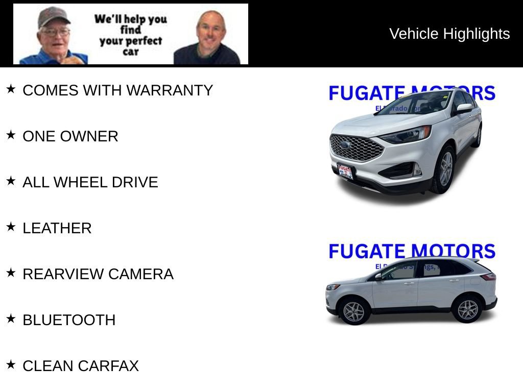 Certified 2023 Ford Edge SEL w/ Convenience Package AWD/4WD image 8
