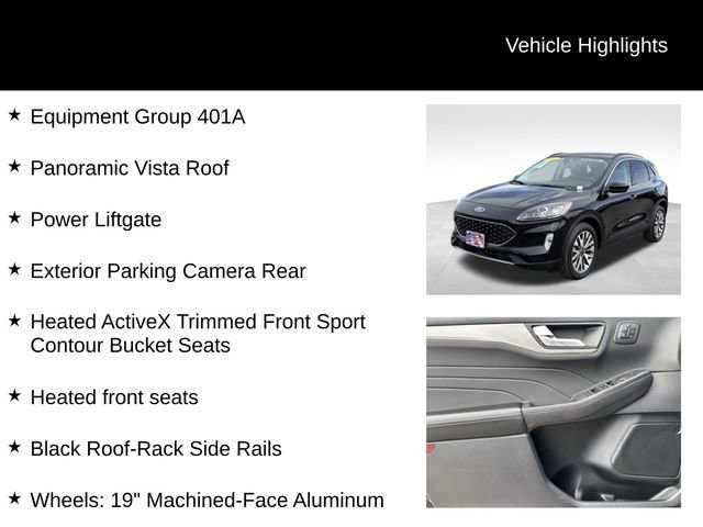 Certified 2022 Ford Escape Titanium w/ Class II Trailer Tow Package image 10