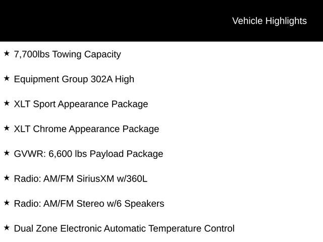 Certified 2023 Ford F150 XLT w/ Equipment Group 302A High image 12