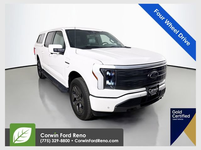 Certified 2022 Ford F150 Lightning Lariat w/ Tow Technology Package AWD/4WD image 1
