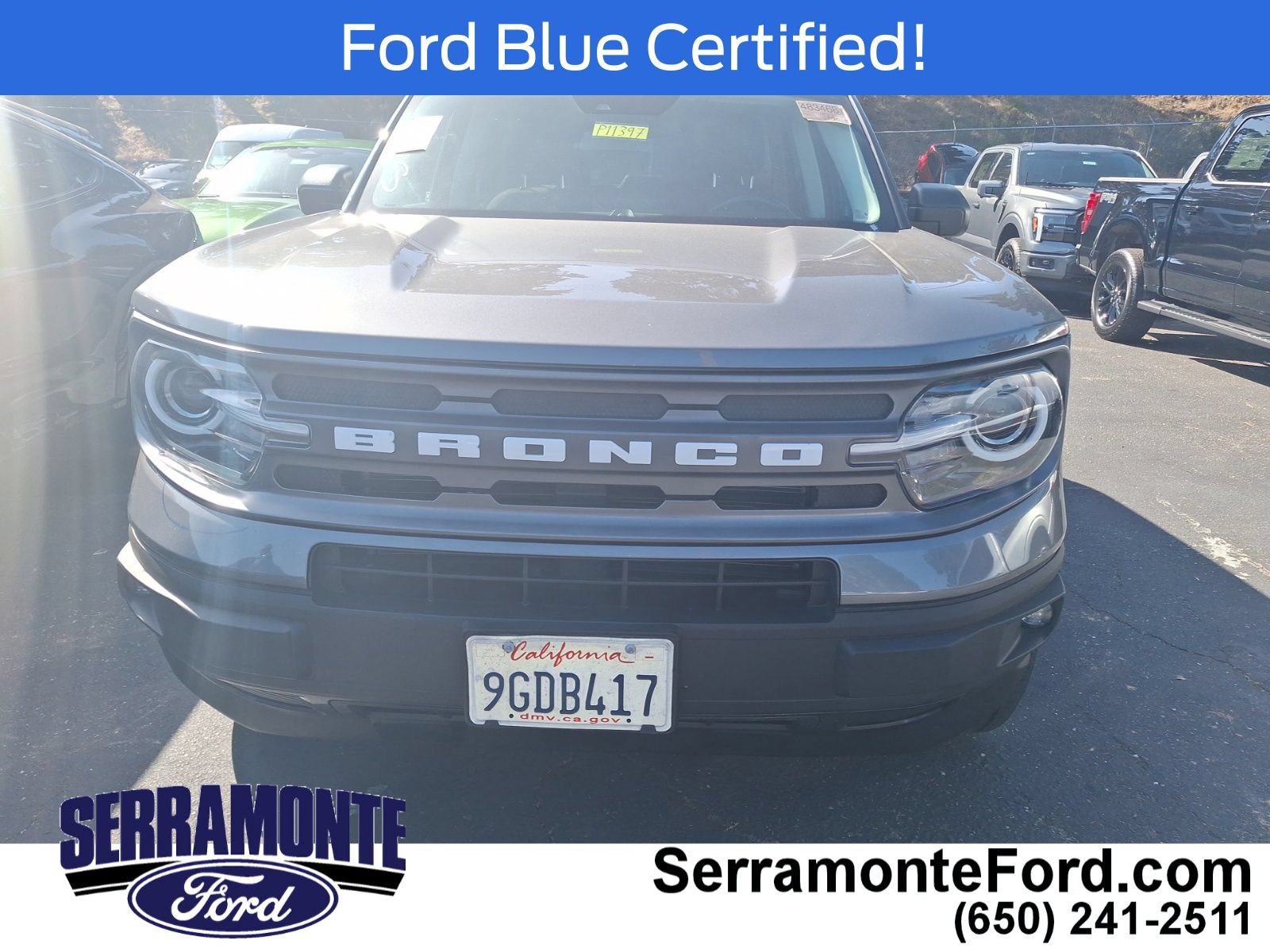 Certified 2023 Ford Bronco Sport Big Bend w/ Convenience Package AWD/4WD image 2