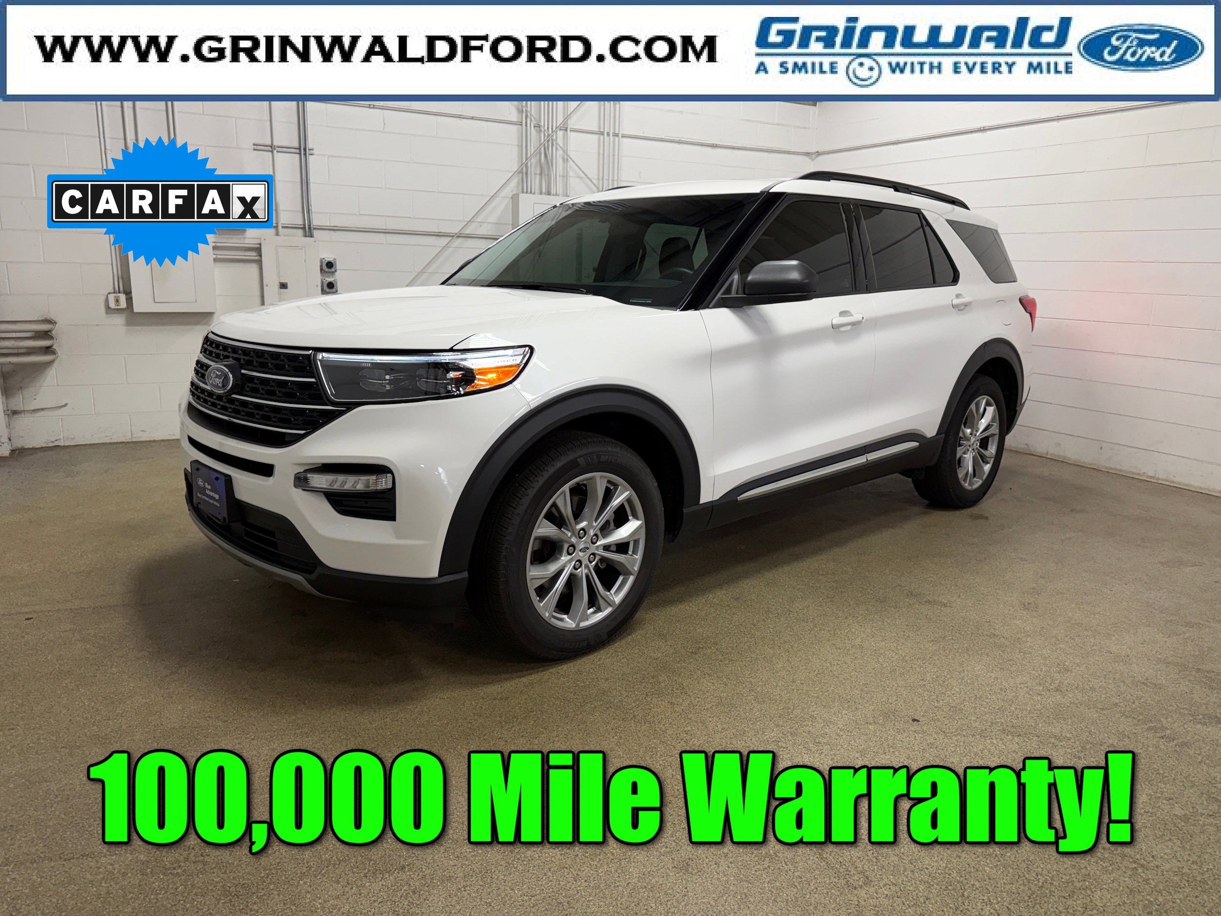 Certified 2023 Ford Explorer XLT w/ Equipment Group 202A