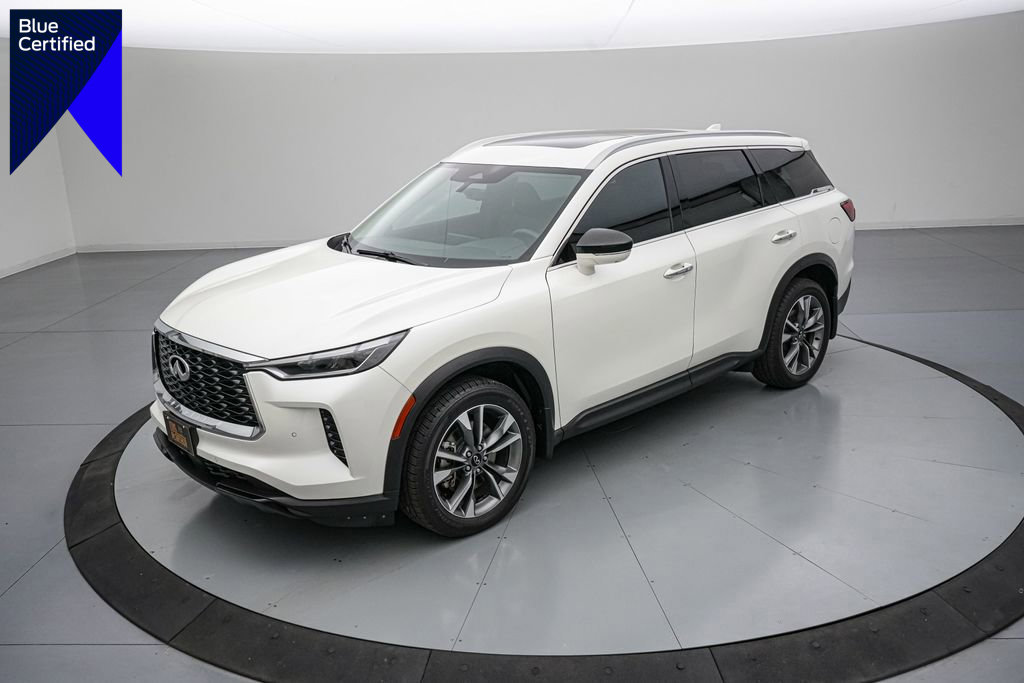 Used 2023 INFINITI QX60 Luxe w/ Cargo Package FWD image 1