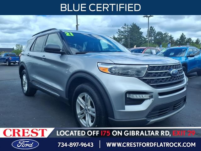 Certified 2021 Ford Explorer XLT w/ Equipment Group 202A AWD/4WD image 1