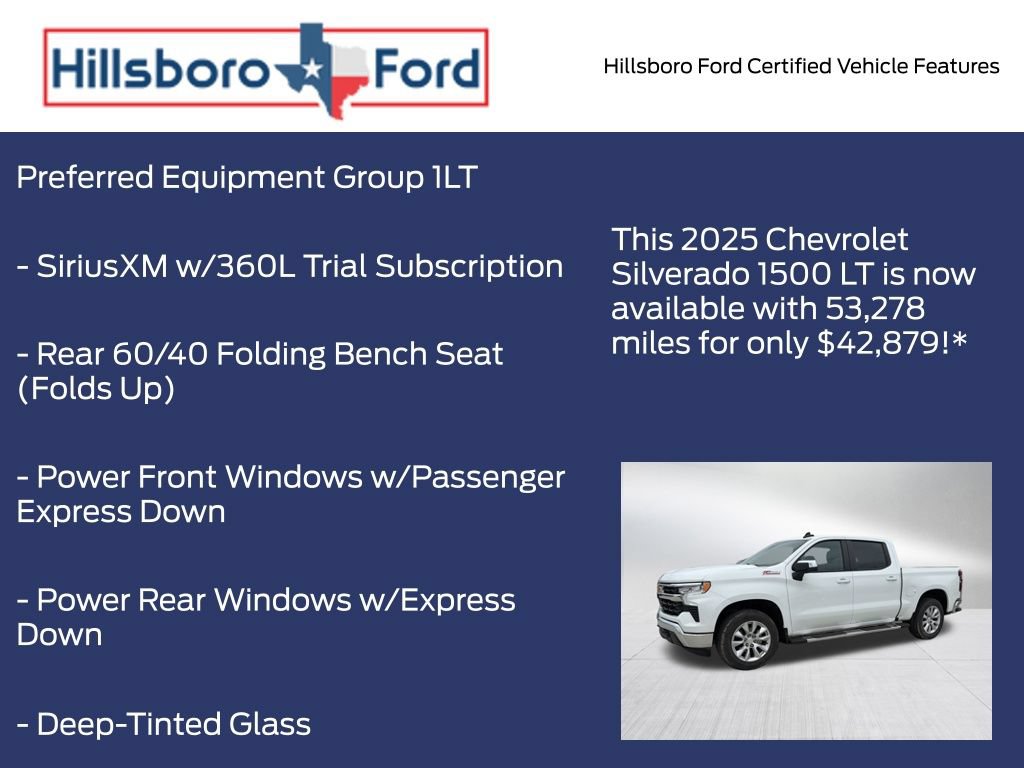 Used 2025 Chevrolet Silverado 1500 LT AWD/4WD image 5