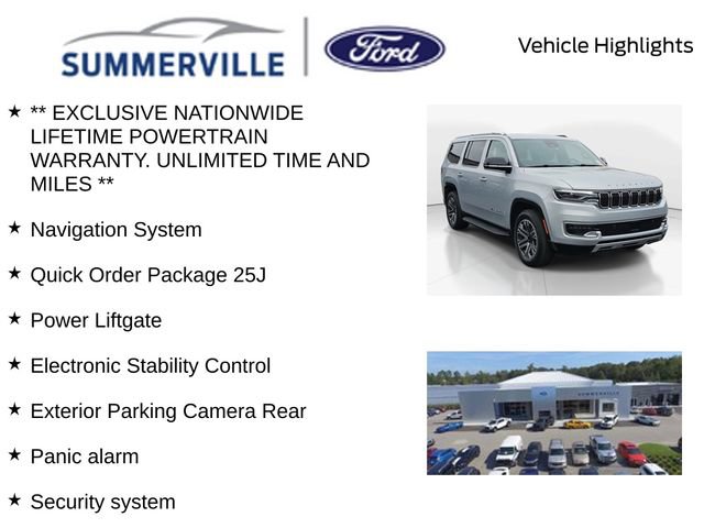 Used 2024 Jeep Wagoneer Series II w/ Flexible Seating Group RWD image 2