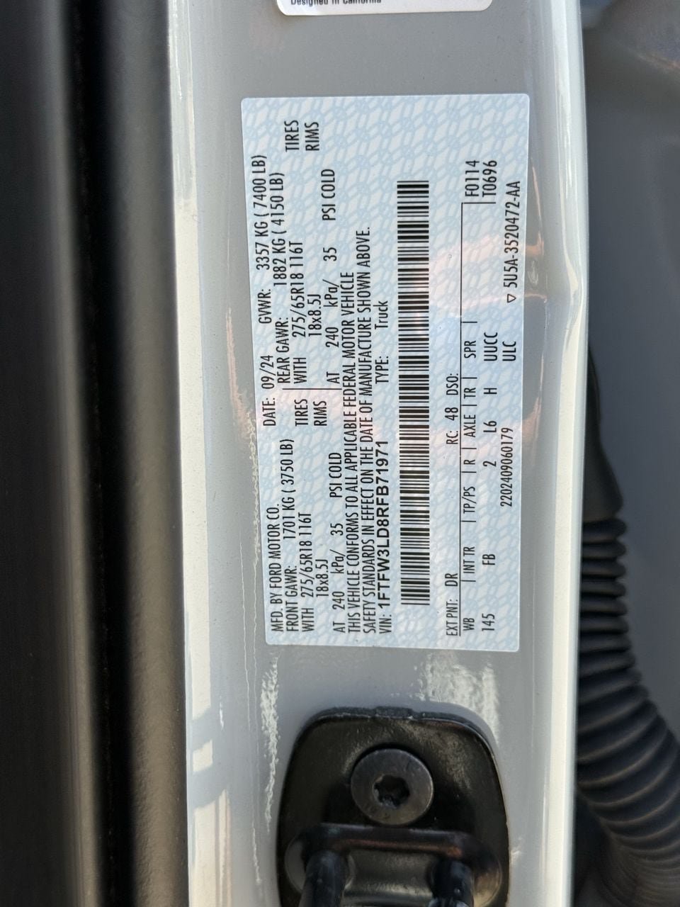 Certified 2024 Ford F150 XLT w/ Equipment Group 302A MID AWD/4WD image 29