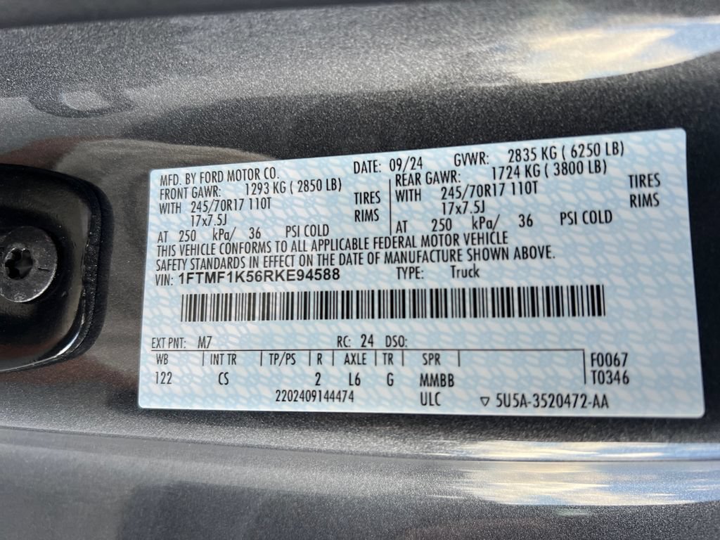 Certified 2024 Ford F150 XL RWD image 28