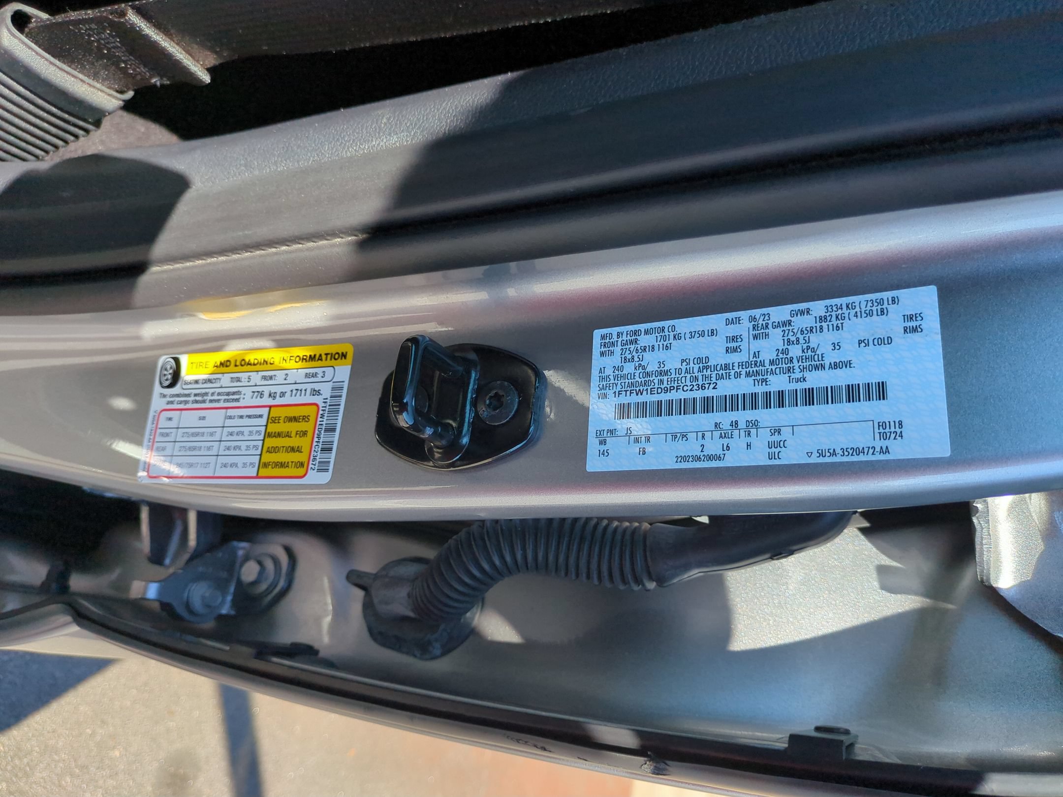 Certified 2023 Ford F150 4x4 SuperCrew Hybrid image 44