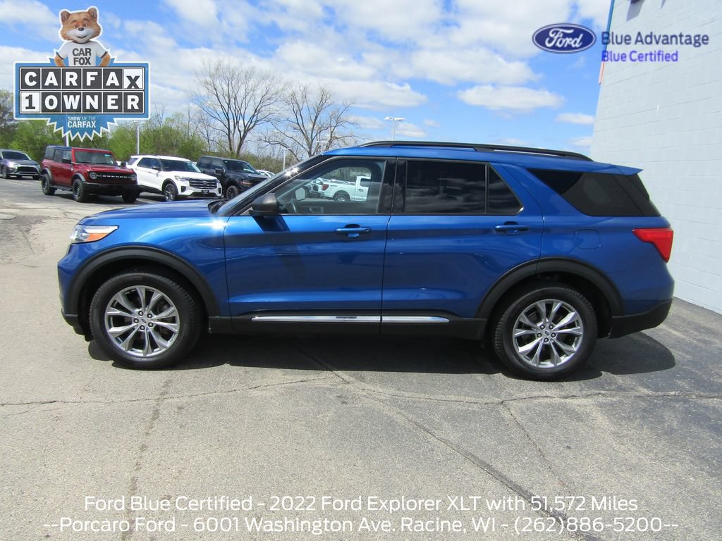 Certified 2022 Ford Explorer XLT w/ Equipment Group 202A AWD/4WD image 2