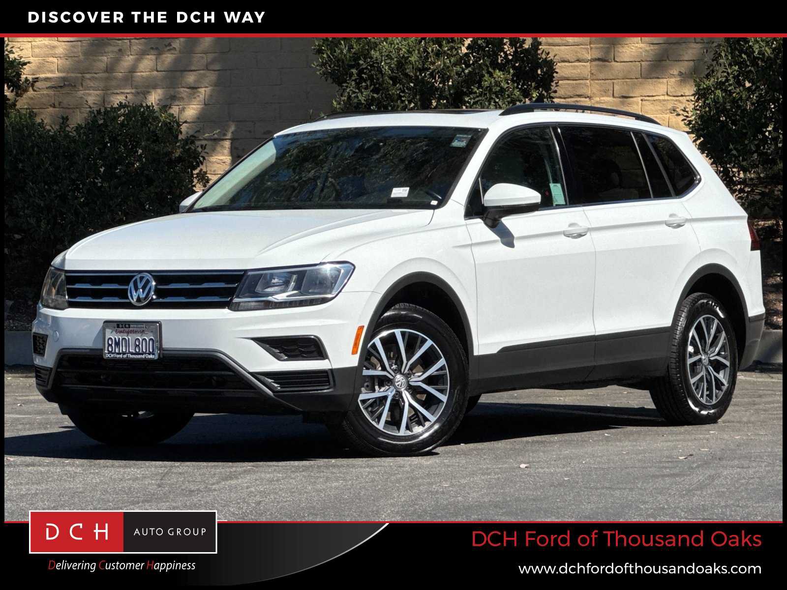 Used 2019 Volkswagen Tiguan SE w/ Panoramic Sunroof Package FWD image 1