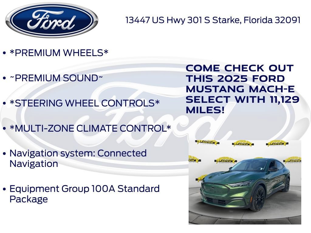Certified 2025 Ford Mustang Mach-E Select w/ Comfort Package Lite AWD/4WD image 17