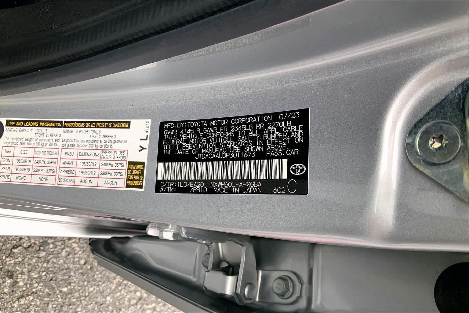 Used 2023 Toyota Prius XLE FWD image 29