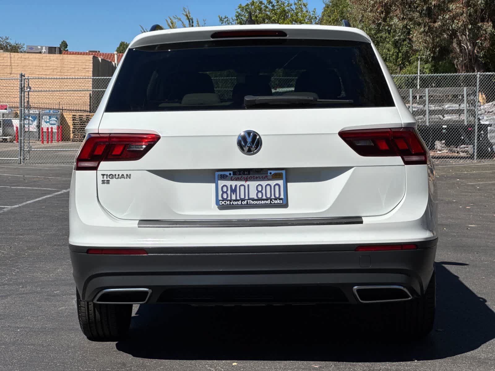 Used 2019 Volkswagen Tiguan SE w/ Panoramic Sunroof Package FWD image 7